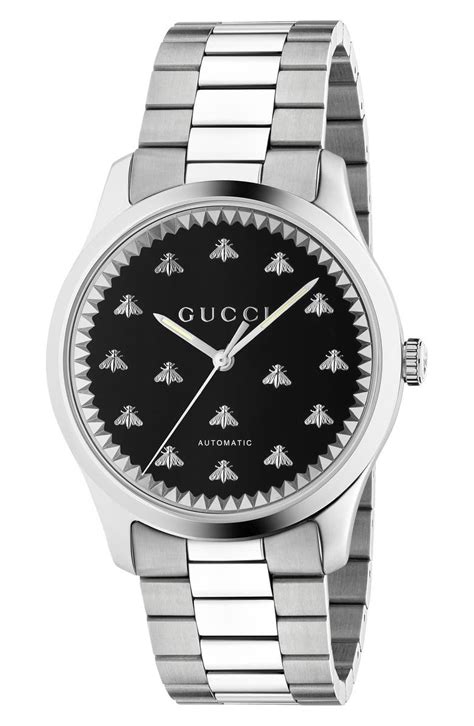 gucci men's bracelet watch|Gucci automatic bracelet watch.